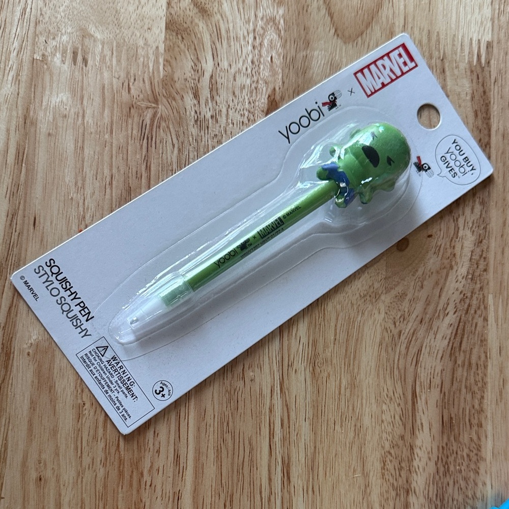 Yoobi Marvel Hulk Squishy Pen